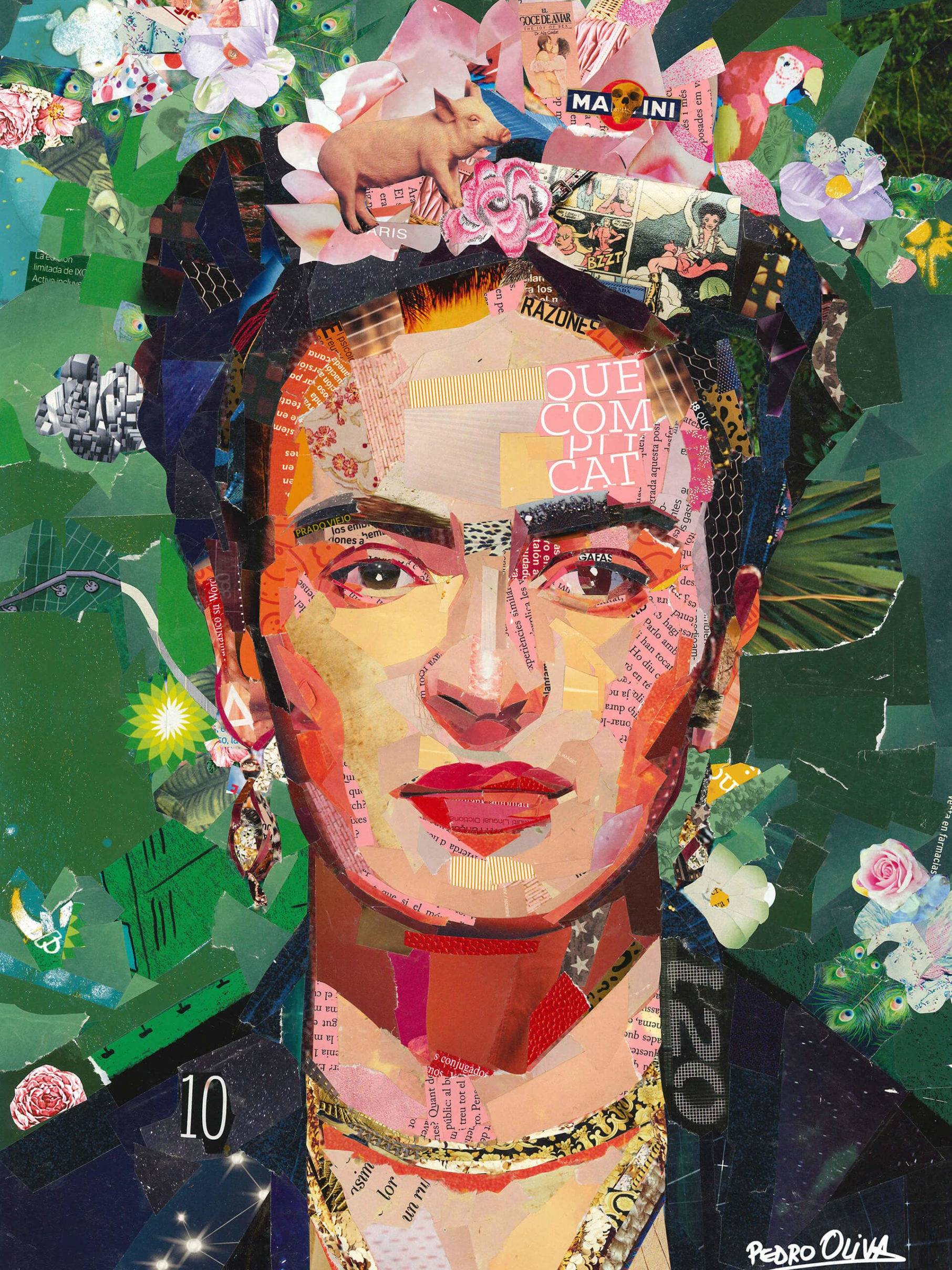 Frida veggbilde fra Nordic Art/ Curato art
