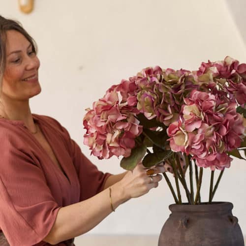 Evige blomster og veggbilder fra Dahlia Design