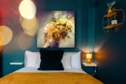 Yellow roses veggbilde fra Nordic Art