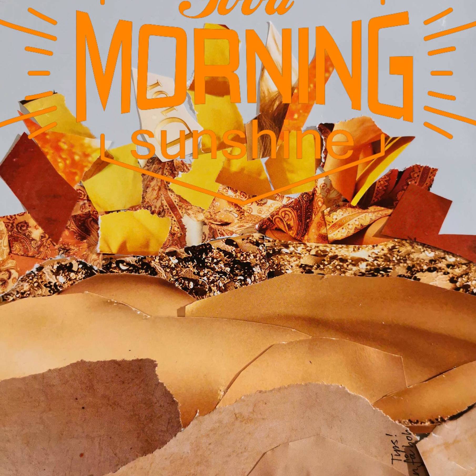 Good morning Sunshine veggbilde fra Dahlia Design /Nordic Art