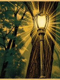 Light me up veggbilde fra Dahlia Design